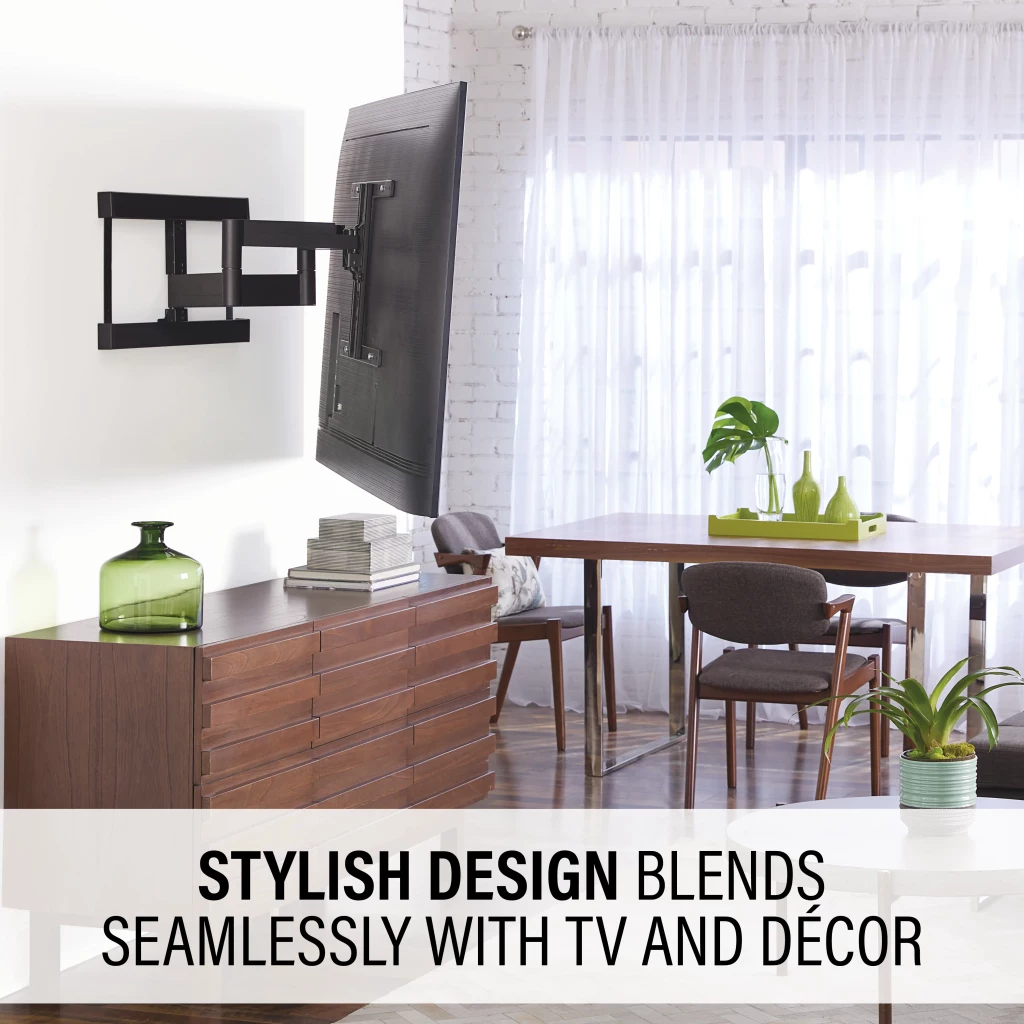SLF428, Stylish design blends with any TV and decor