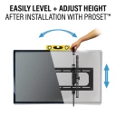 SLT4, Post install level and height adjustment